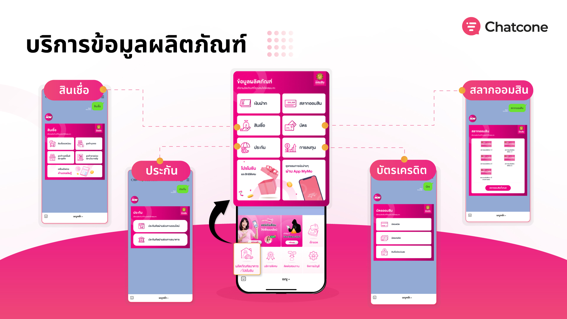 บริการข้อมูลผลิตภัณฑ์