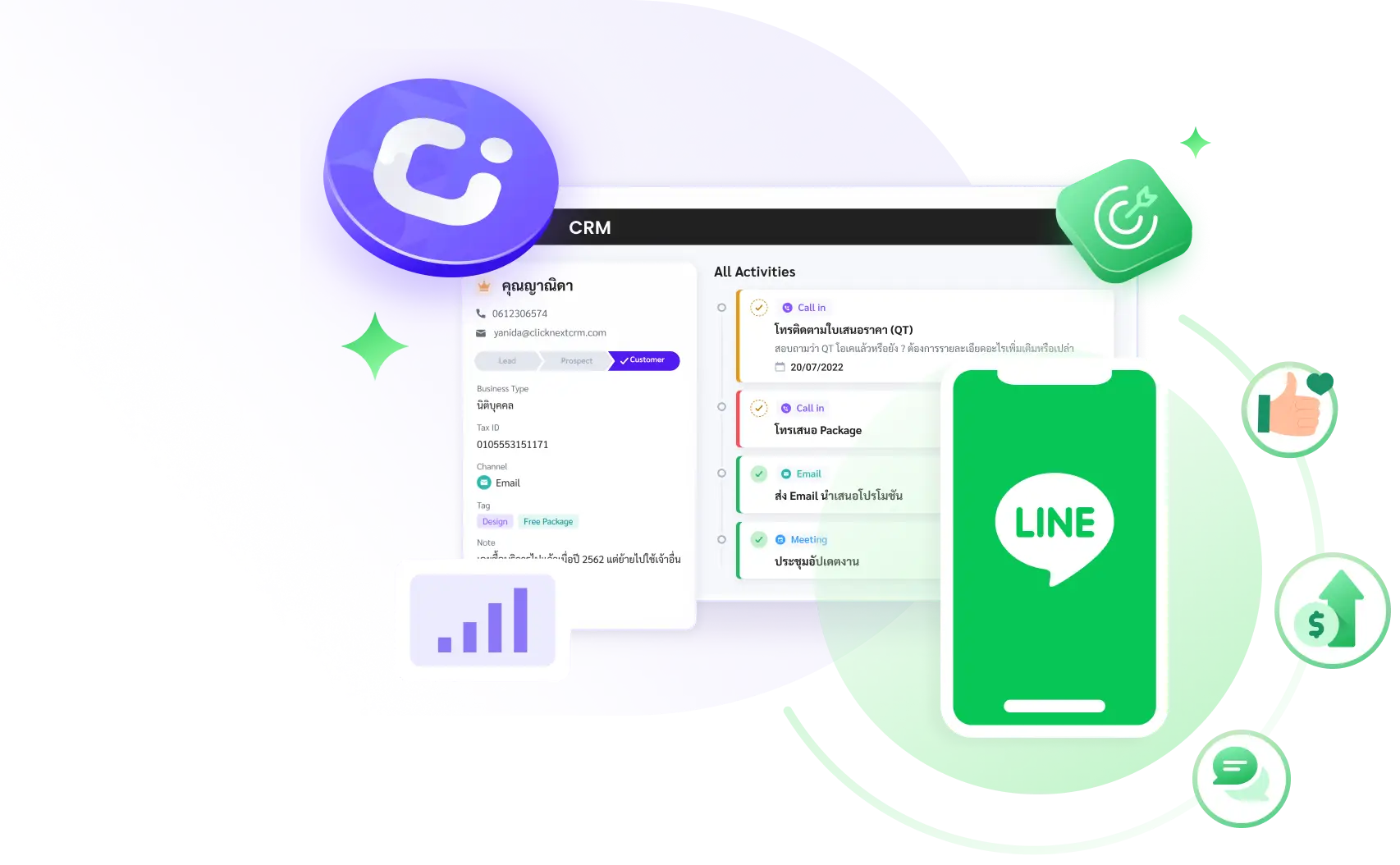LINE CRM for business